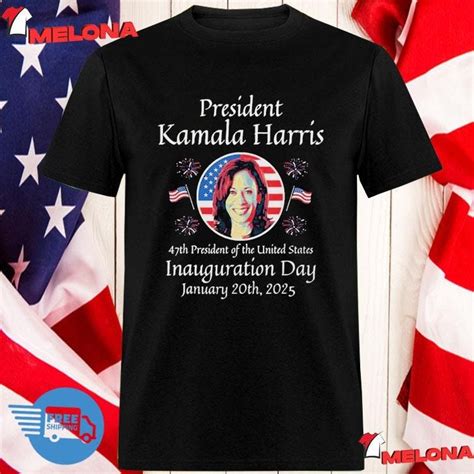 President Kamala Harris 47th President Of The United States Inauguration Day January 20th 2025 T ...