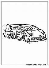 Printable Race Car Coloring Pages Updated 2022  Templates sketch template