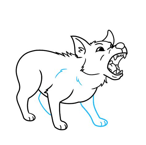 How to Draw a Dog Barking - Really Easy Drawing Tutorial