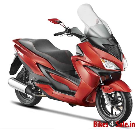 Hero ZIR 150 Scooter Picture Gallery. Red Color. European step-thru ...