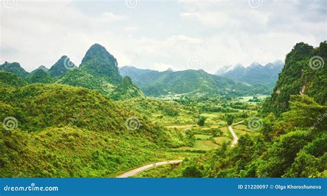 Valley panorama stock image. Image of landscape, scenic - 21220097