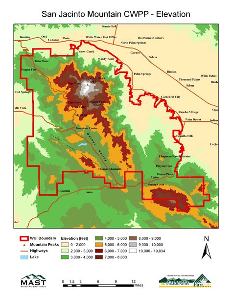 San Jacinto Mountains CWPP