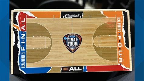 First look: 2024 NCAA Final Four court in Cleveland | wkyc.com