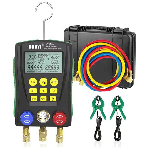 The Digital HVAC Gauge Set: Revolutionizing HVAC Maintenance – DUOYI