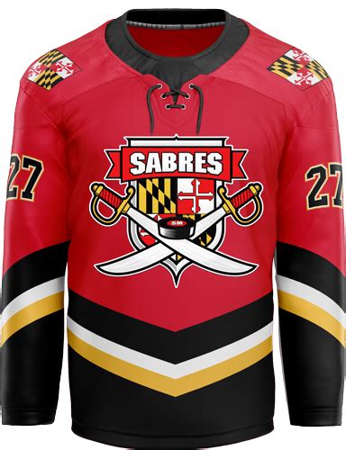 SOMD Sabres Youth Player Sublimated Jersey – Breakaway Sports