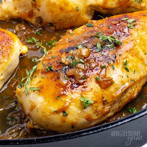 Pan Seared Chicken Breast (So Juicy!) - Wholesome Yum