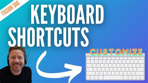 Fusion 360 Keyboard Shortcuts (How To Customize Shortcuts) - YouTube