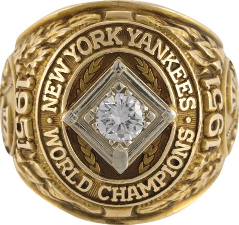 1951 George Weiss New York Yankees World Series Ring