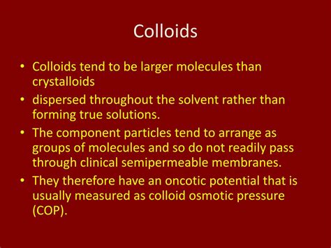 PPT - Colloids - an overview PowerPoint Presentation, free download - ID:2148159