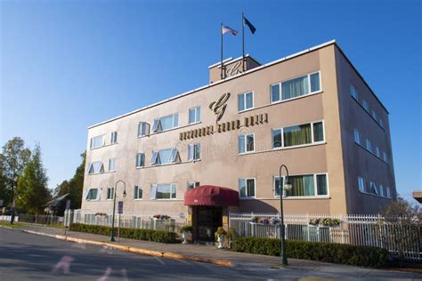 Anchorage Grand Hotel in Downtown Anchorage, Alaska, AK, USA Editorial ...