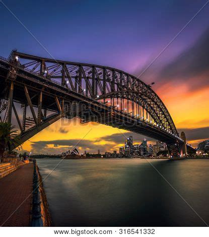 Sunset Skyline Sydney Image & Photo (Free Trial) | Bigstock