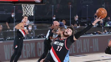 Nurkic posts 20-20 in Blazers Play-In win | Video | Watch TV Show | Sky ...