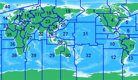 Cq Zones World Map - Map Of Europe