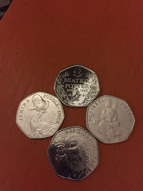 Beatrix Potter 50p coin I have one set of 4 coins | in Shepherds Bush, London | Gumtree