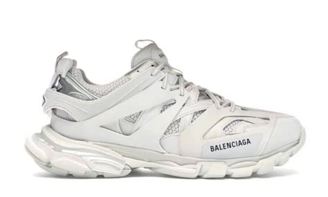 Balenciaga Track Sneakers All White – KingWalk