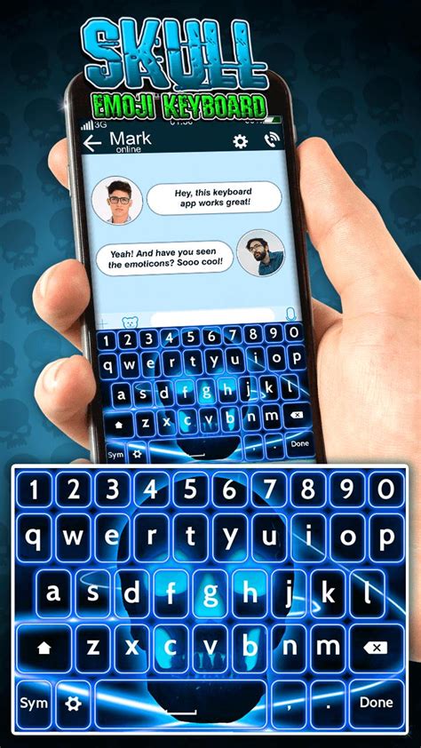 💀 Skull Emoji Keyboard 💀 APK for Android Download