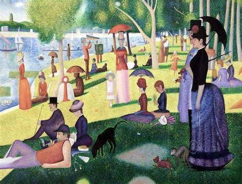 Georges Seurat, Sunday Afternoon on the Island of La Grande Jatte - Hand Painted Oil Painting on ...