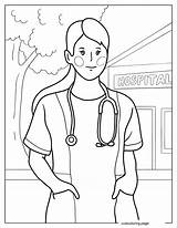Doctor Nurse Coloring Pages20  Free Printable coloring Pages Cute sketch template
