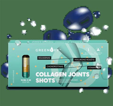 Greenify Collagen Joints Shots - plant-astic effect!