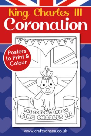 King's Coronation Printables: 20 Free Designs - Crafts on Sea