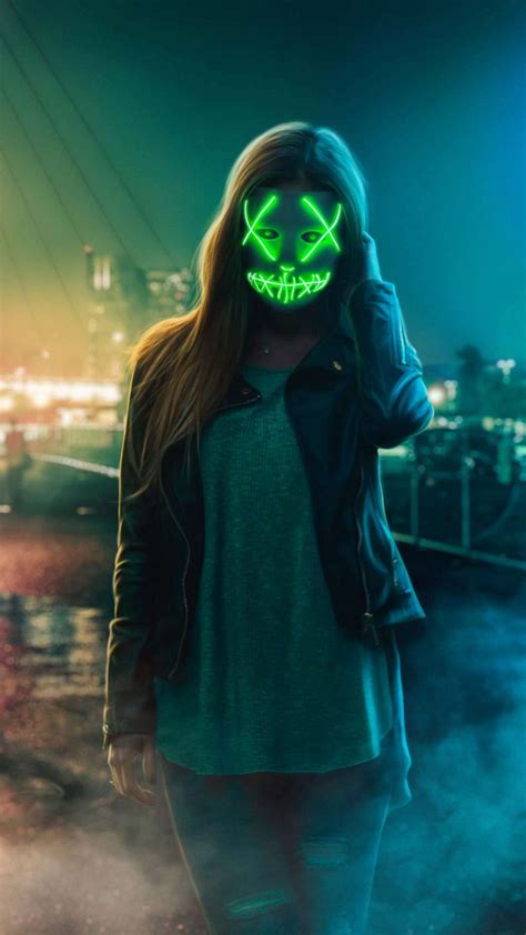 Led Purge Mask Green | Purge Mask