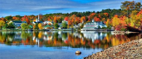 "Meredith, NH on Lake Winnipesaukee" by Bruce Taylor | Redbubble