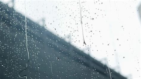 Heavy Rain Drops On Window Stock Footage Video (100% Royalty-free ...