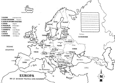 Información e imágenes con Mapas de Europa Fisico, Político y para ...