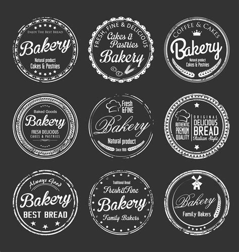 Bakery Labels Templates