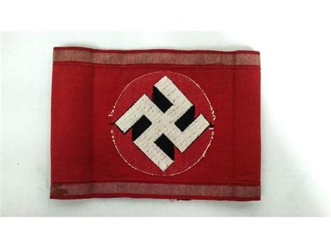 Sold Price: WWII Nazi Arm Band - December 6, 0117 10:00 AM CST