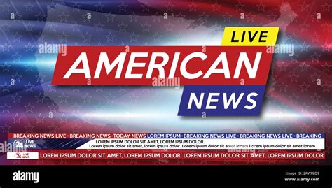 Background screen saver on american breaking news. Breaking news live ...