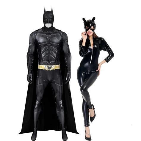 Stunning Batman & Catwoman Costumes - Horrifiq