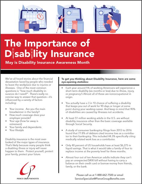 The Importance of Disability Insurance • Pierce Group Benefits