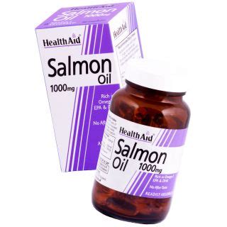 Buy Online | HealthAid Salmon Oil 1000mg - 60 Capsules| lowest price in ...