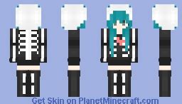 ~~Skeleton Girl~~ Minecraft Skin