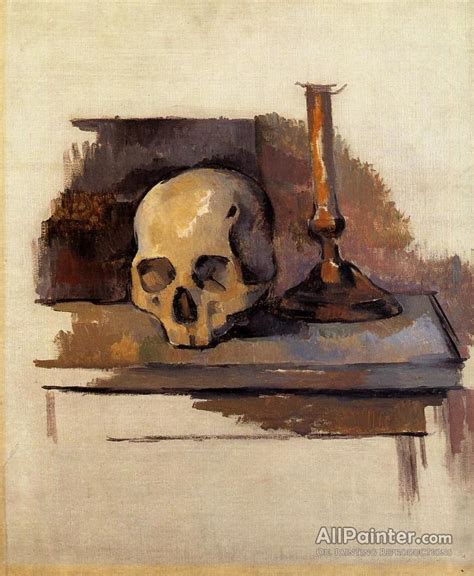 Paul Cezanne Skull Oil Painting Reproductions for sale | AllPainter Online Gallery