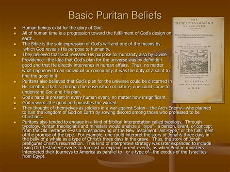 PPT - THE AGE OF FAITH THE PURITANS PowerPoint Presentation - ID:279351