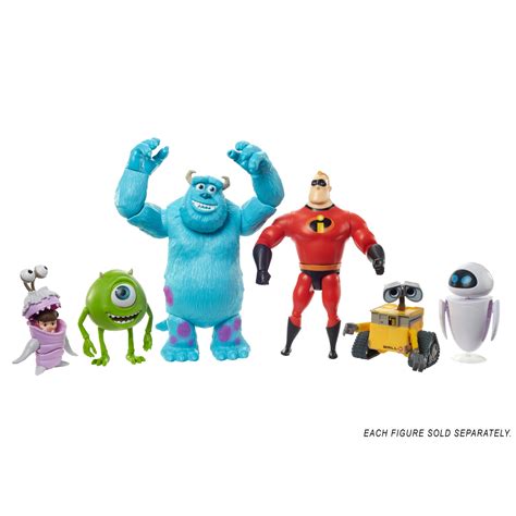 Disney Pixar Action Figure Movie Character Toy (Styles May Vary) - Walmart.com