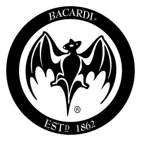 Bacardi Logo Black and White (3) – Brands Logos