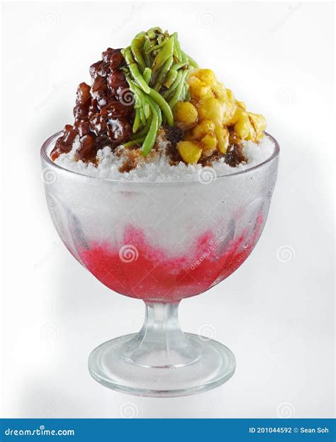 Ice Kacang or Ais Kacang ABC in Malay Language Stock Photo - Image of kacang, dining: 201044592