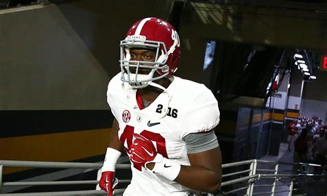 Alabama football projected free agents of 2020 NFL Draft