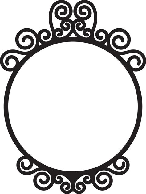 Victorian frame simple 4791126 Vector Art at Vecteezy