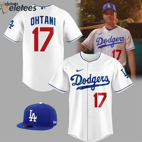 Ohtani 17 LA Dodgers Jersey