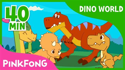 Dino World | T-Rex and more | +Compilation | Dinosaur Musical | Pinkfong Stories for Children ...