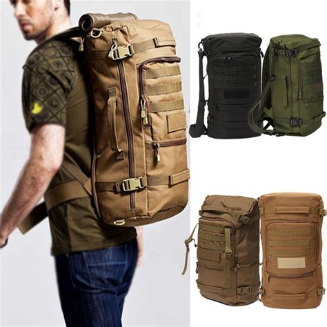 Ourbag - 50L Waterproof Outdoor Military Tactical Pack Sports Backpack Bag Camping Fishing ...