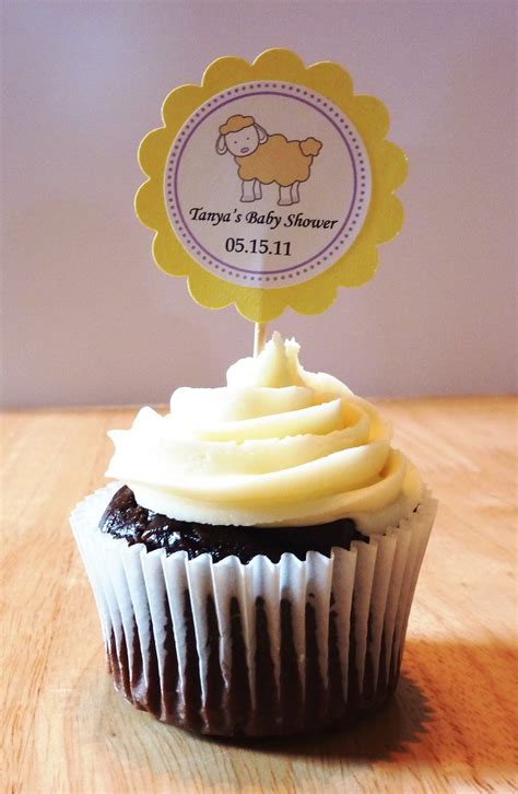 Baby Shower Cupcake Toppers