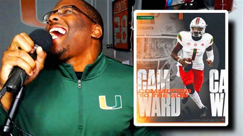 Cam Ward TO THE U!!! (MIAMI HURRICANES FOOTBALL) - Win Big Sports