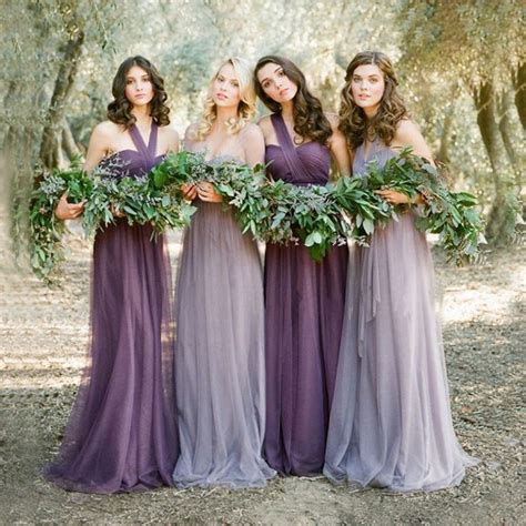 Lavender Bridesmaid Dresses | DressedUpGirl.com