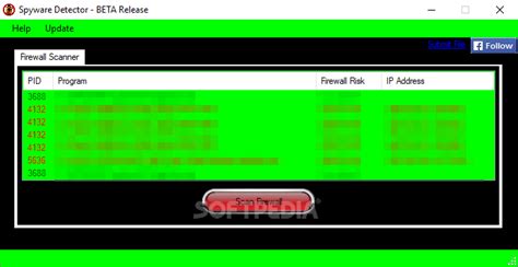 Spyware Detector 2.0 Beta - Download, Review, Screenshots