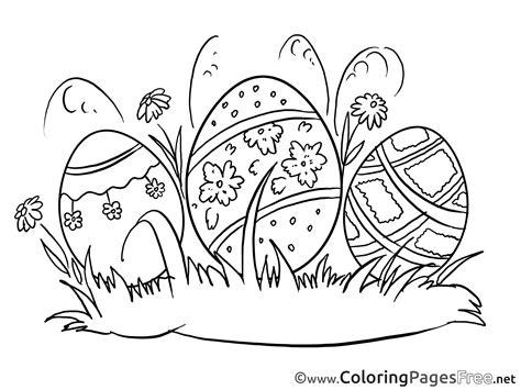 Postcard Easter Coloring Pages download